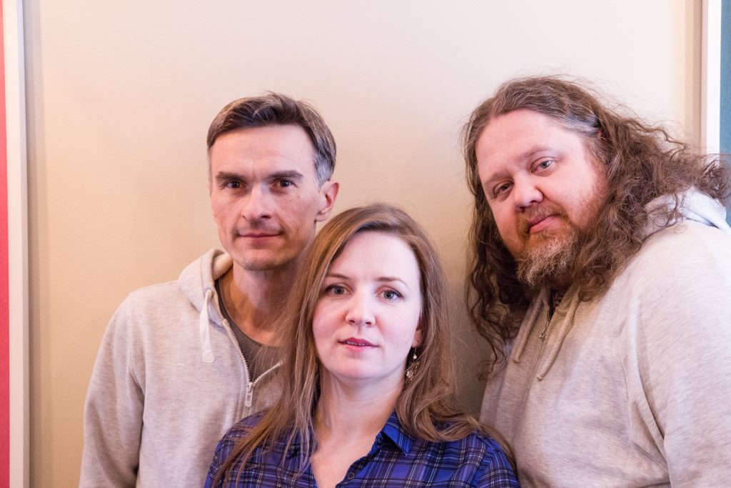 Marek Talts, Egon Veevo, Aleksandra Kremenetski Foto: A. Ülenõmm