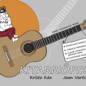 Kitarriõpik noortele esikaas (Kristo Käo, Jaan Varts)