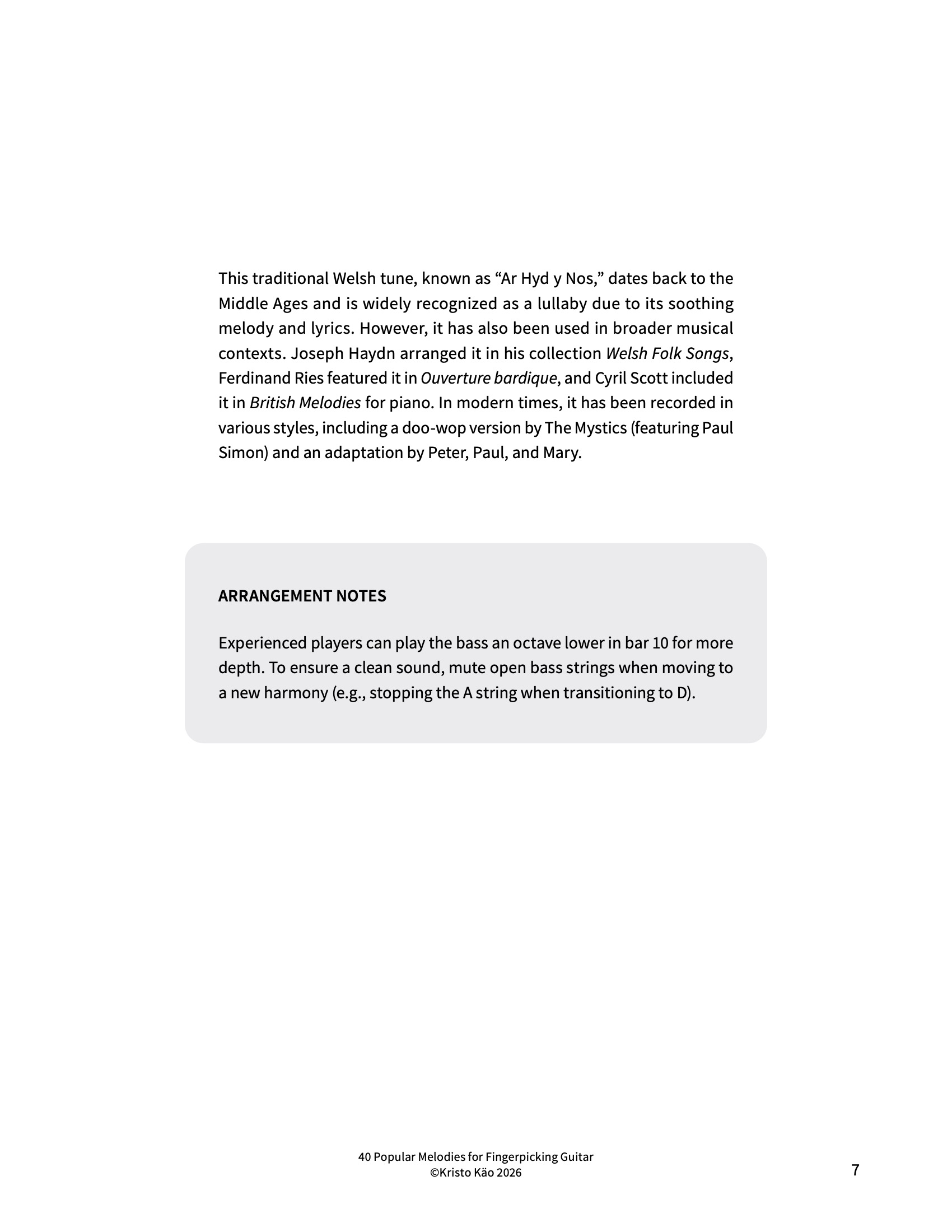 40 meloodiat fingerstyle kitarrile - Image 4