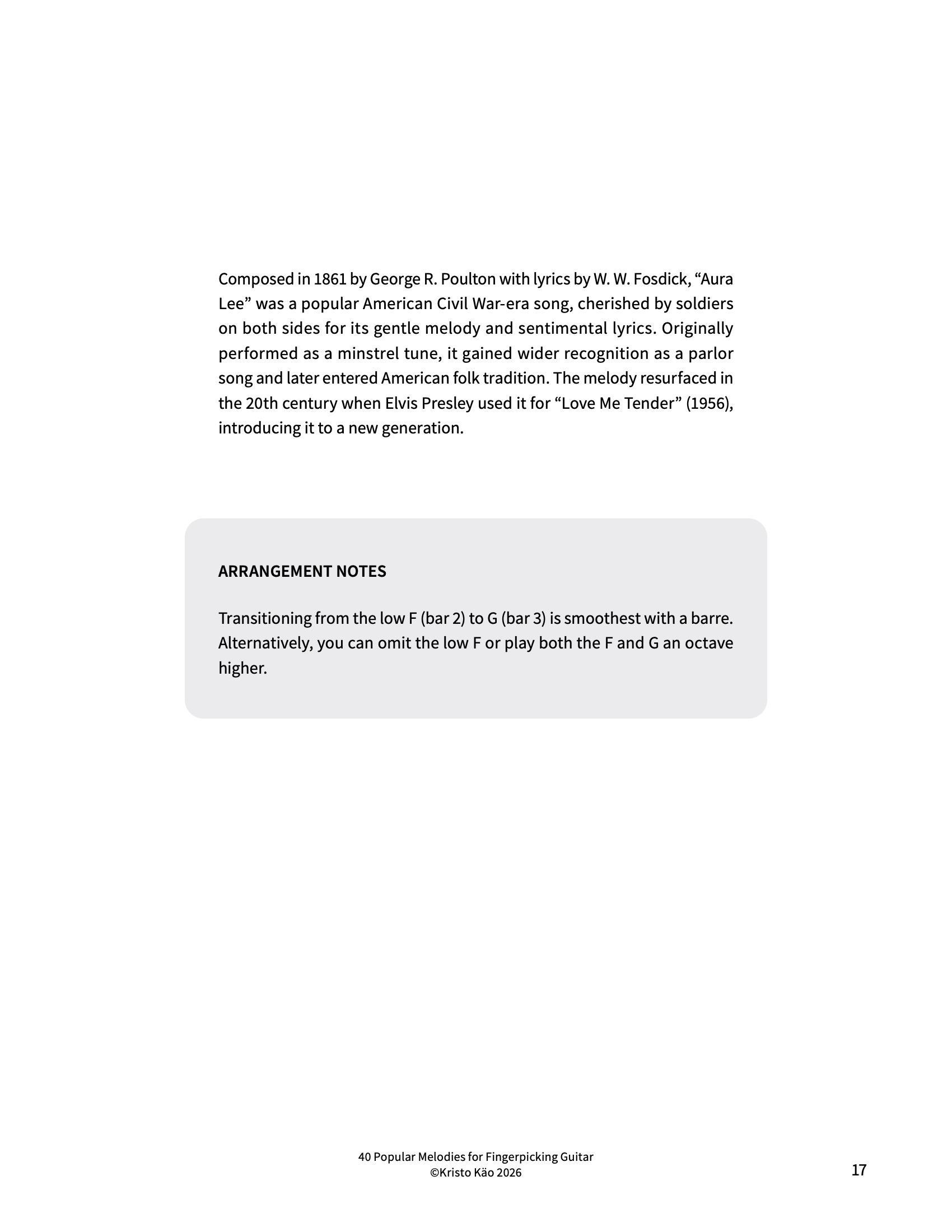 40 meloodiat fingerstyle kitarrile - Image 6