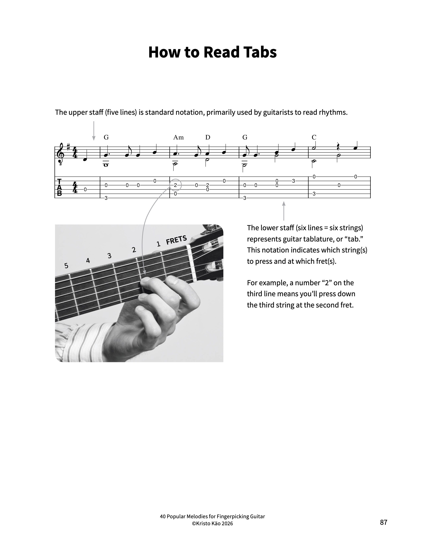 40 meloodiat fingerstyle kitarrile - Image 7